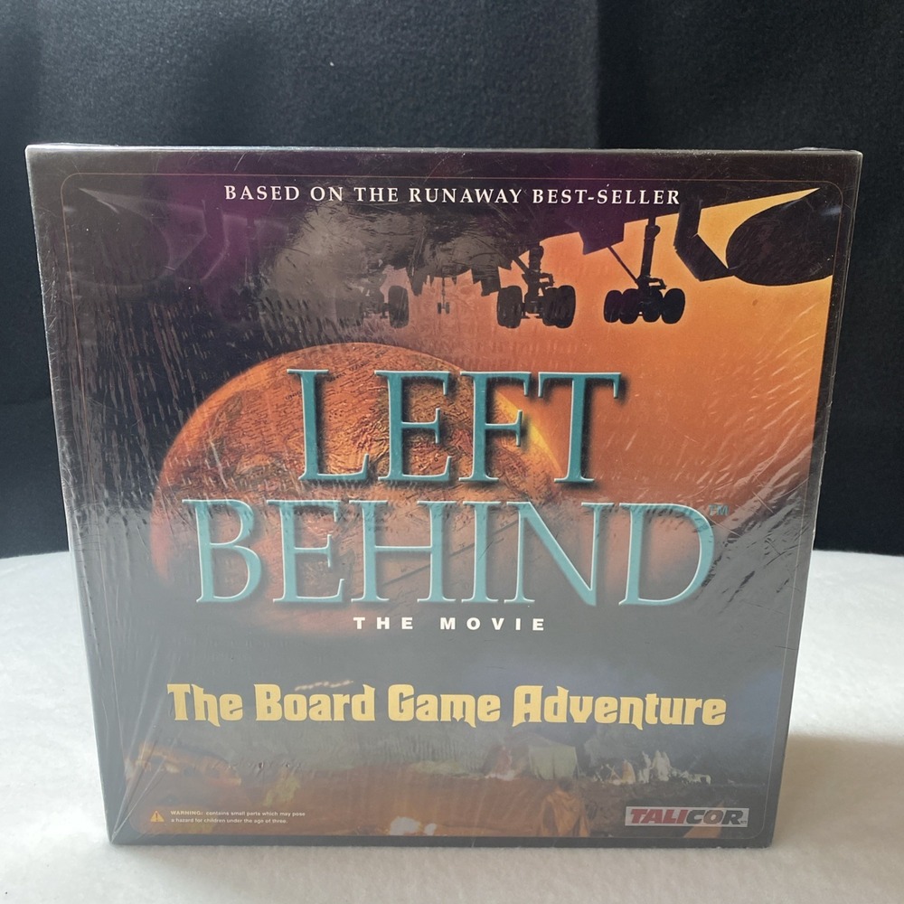 Talicor Left Behind Board Game The Movie Adventure Strategy Religious Christ NEW